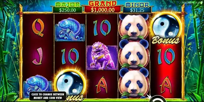 Varian Simbol Slot Panda's Fortune